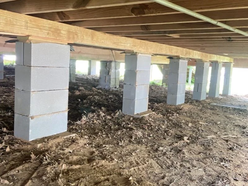 Pier and Beam or Block and Base Foundation Repair Corinth TX
